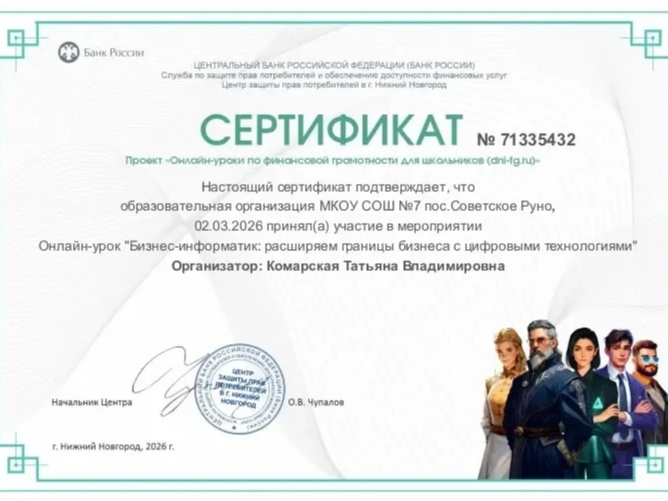 Финансовая грамотность.